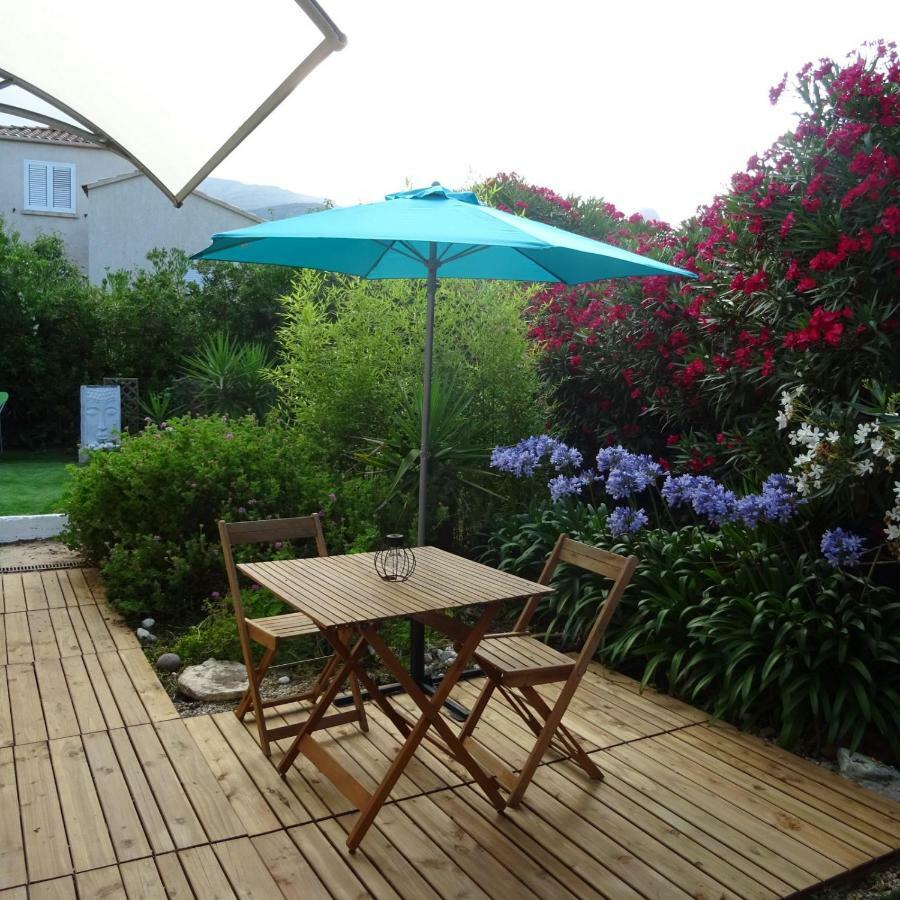 2 Pieces Independant Avec Son Jardinet Prive Borgo (Corsica) Exterior foto