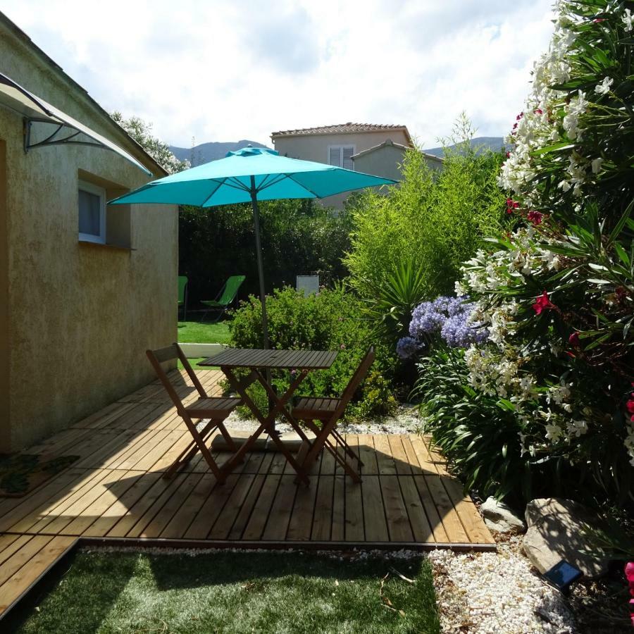 2 Pieces Independant Avec Son Jardinet Prive Borgo (Corsica) Exterior foto